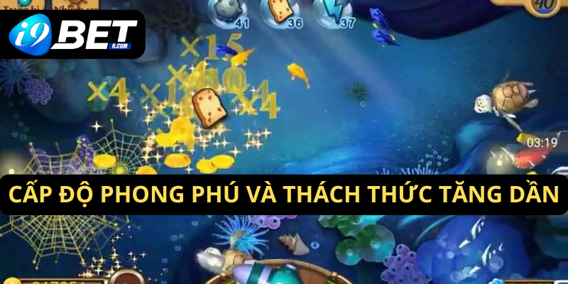 Ưu điểm về cấp độ phong phú và thách thức tăng dần